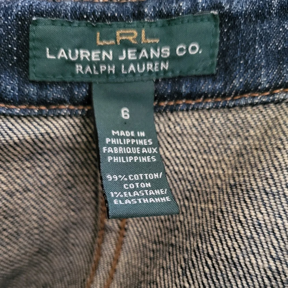 382. Ralph Lauren Long Denim Jean Coat - Size 6 - Picture 9 of 9